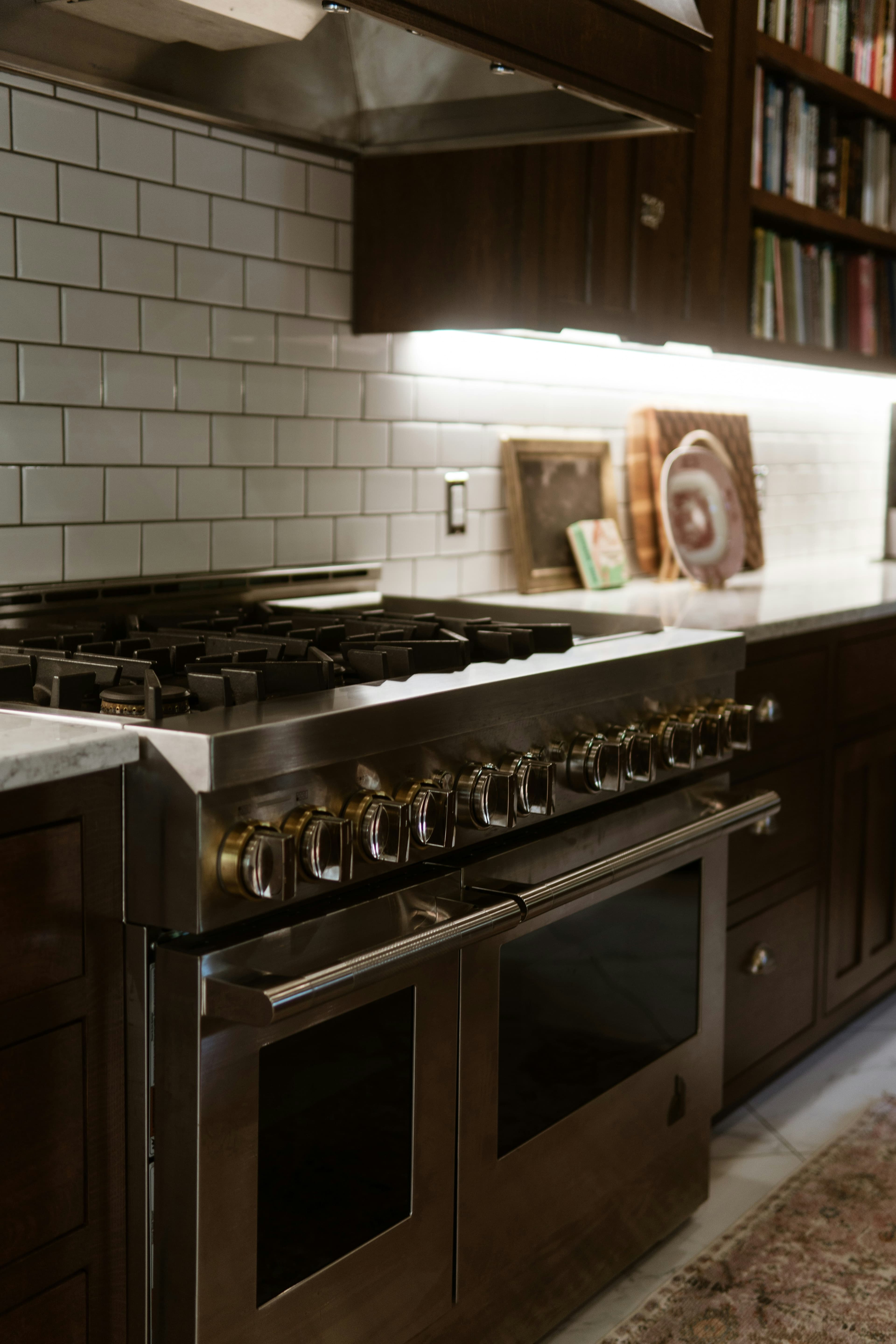 Piano de cuisson dans une cuisine