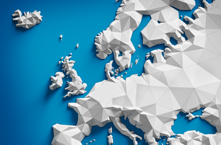 Carte géographique en 3D